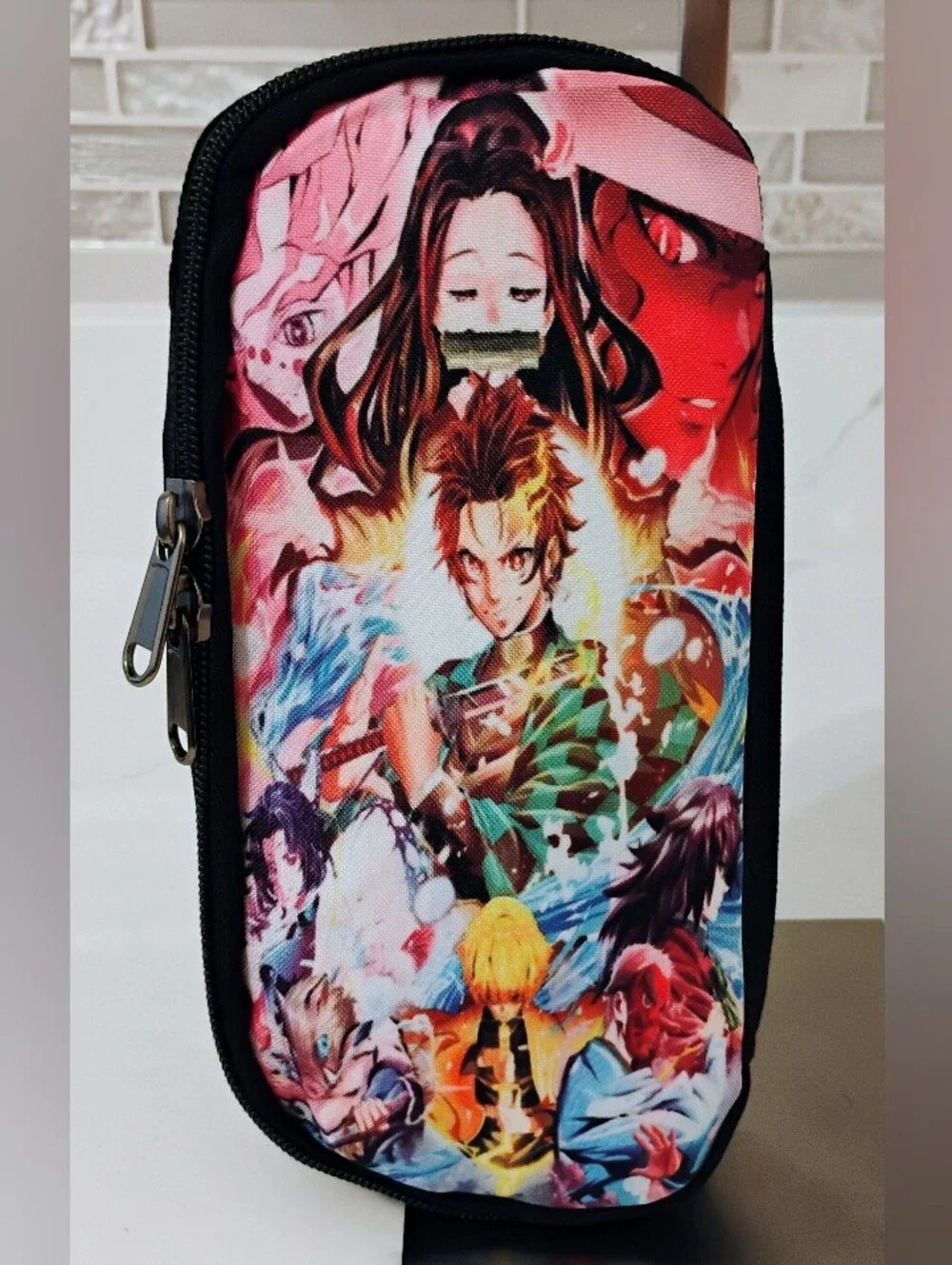 NEW 3FER Demon Slayer Backpack Set w/ Lunchbox, Pencil Case & A BONUS